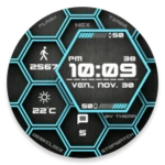 Logo of Hex Watch Face android Application 