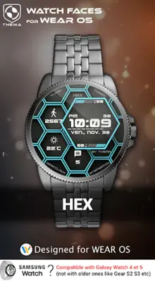 Hex Watch Face android App screenshot 12