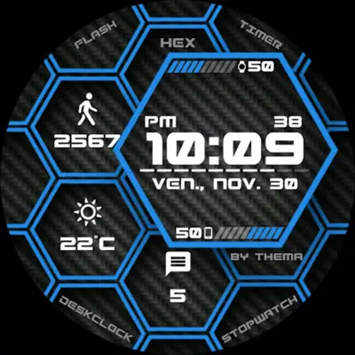 Hex Watch Face android App screenshot 3