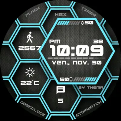 Hex Watch Face android App screenshot 4